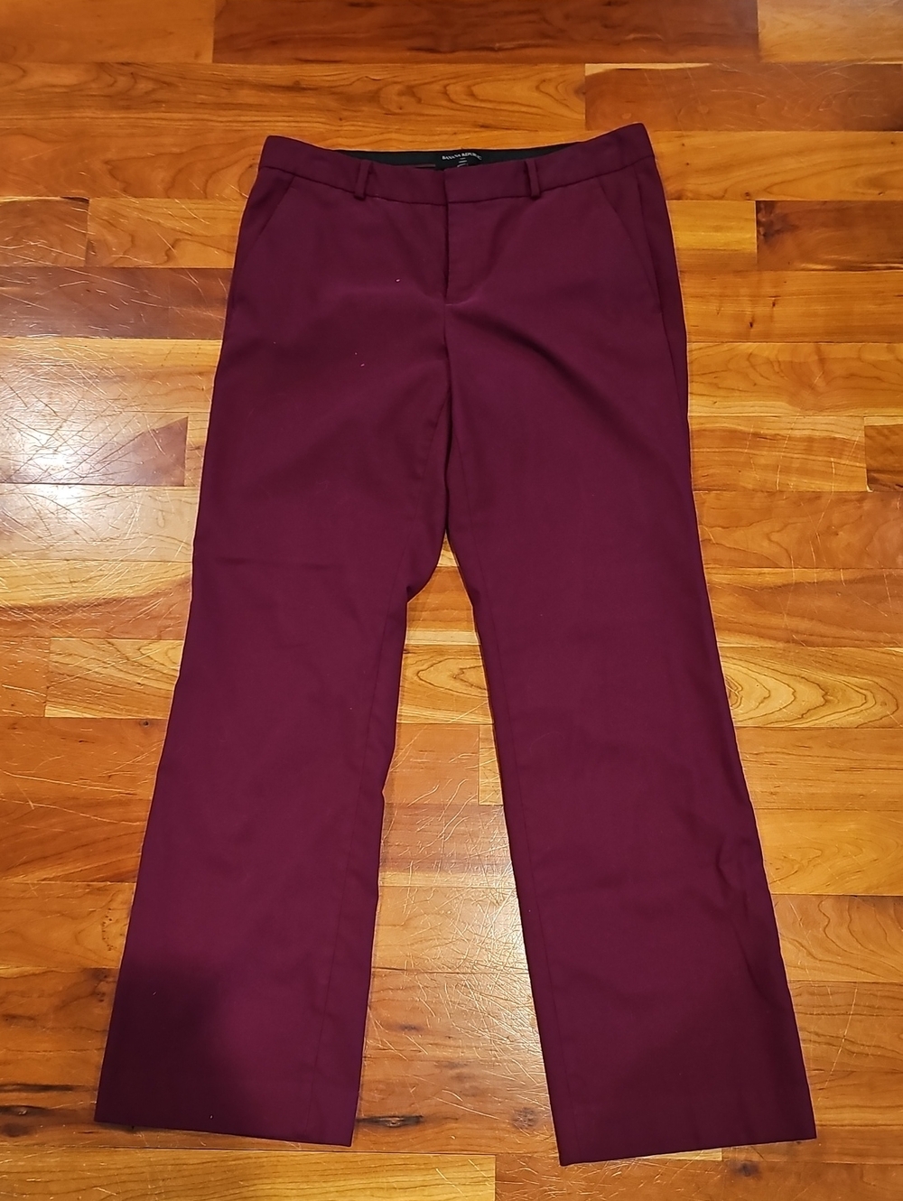Banana Republic Women's Dress Pants in Wine
